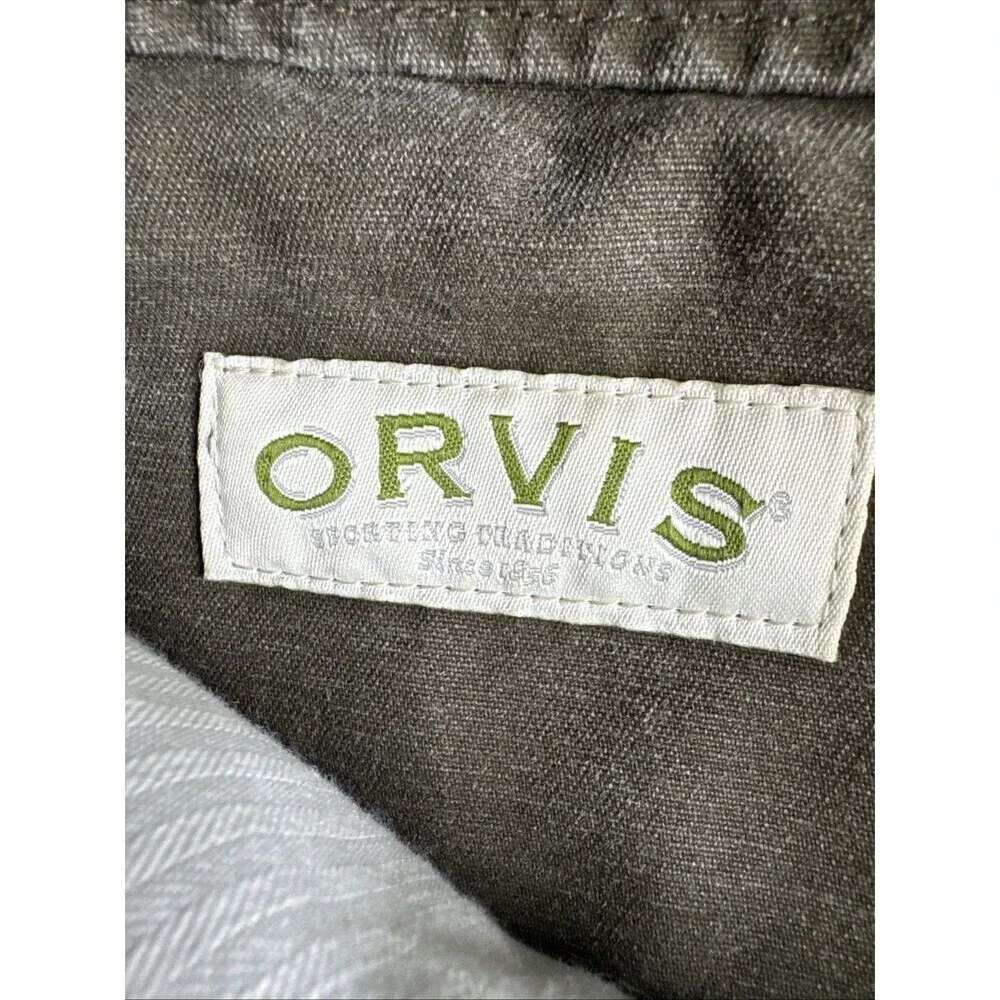 Orvis Men's 34x30 Green Tint Pants Jeans Straight Leg 100% Cotton